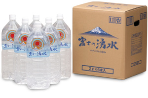 富士の湧水 2Lペットボトル（6本入り）