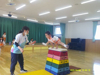 跳び箱6段