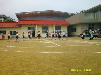 鼓隊(秋の運動会)