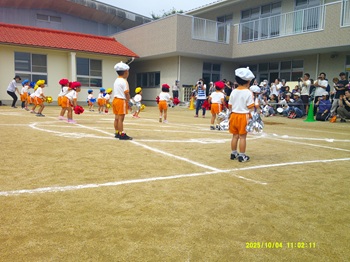 年少遊戯(秋の運動会)