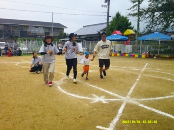 親子競技(秋の運動会)